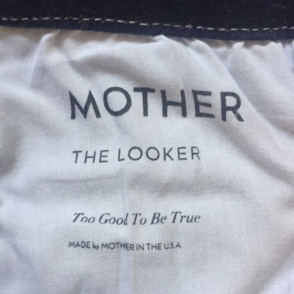 MOTHER The Looker Mid-rise Skinny Jeans 26 - Picture 4 of 4
